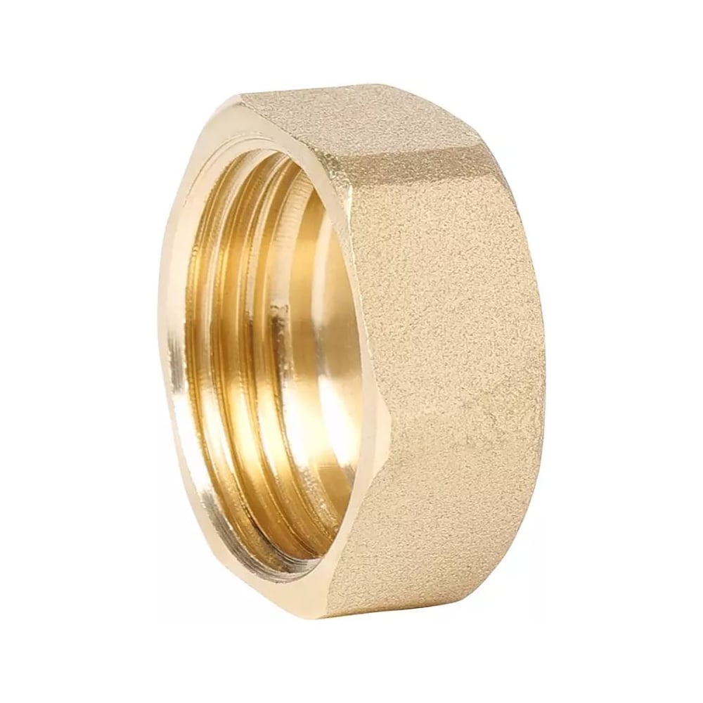 Изображение товара Заглушка резьбовая латунная ViEiR 11/4 гайка (внутренняя резьба) для сантехнических соединений и трубопроводов GMF6 Изображение товара Заглушка резьбовая латунная ViEiR 11/4 гайка (внутренняя резьба) для сантехнических соединений и трубопроводов GMF6