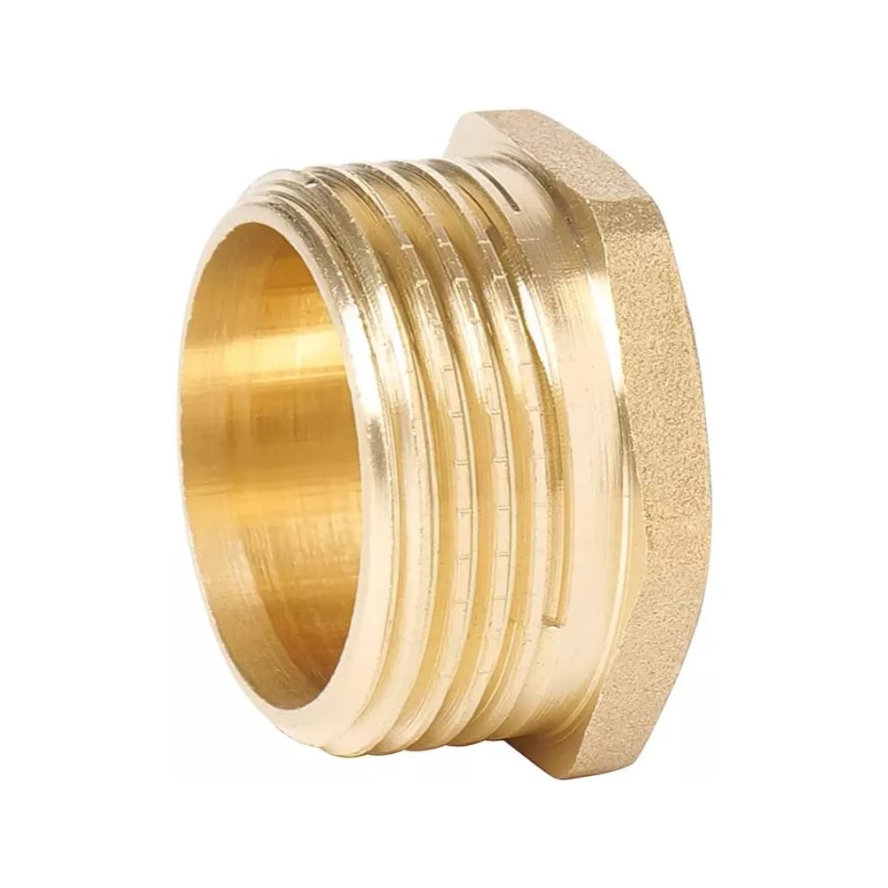 Изображение товара Заглушка резьбовая латунная ViEiR 11/4 штуцер (наружная резьба) для сантехнических соединений и трубопроводов DTH6 Изображение товара Заглушка резьбовая латунная ViEiR 11/4 штуцер (наружная резьба) для сантехнических соединений и трубопроводов DTH6