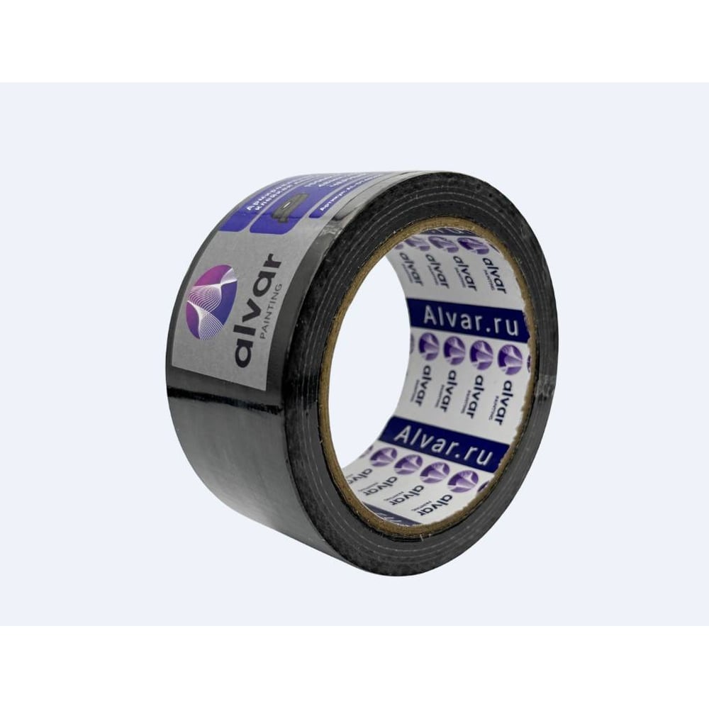 Изображение товара Лента армированная Alvar 48 мм x 20 м, черная, 5 шт Изображение товара Лента армированная Alvar 48 мм x 20 м, черная, 5 шт