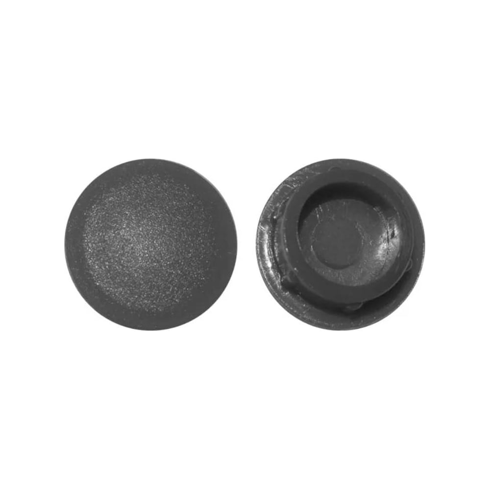 Изображение товара Заглушка для трубы Росдюбель D 12 мм (темно-серая) 1000 шт. арт. 19-0320