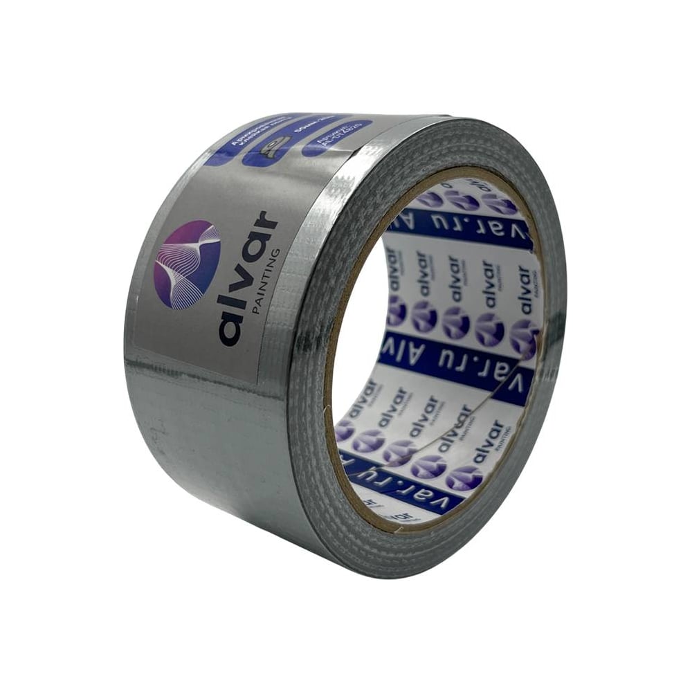 Изображение товара Армированная клейкая лента Alvar 50мм, 20м, 150 микро, серебристая (комплект из 5 штук) AL-DT4820_5 Изображение товара Армированная клейкая лента Alvar 50мм, 20м, 150 микро, серебристая (комплект из 5 штук) AL-DT4820_5