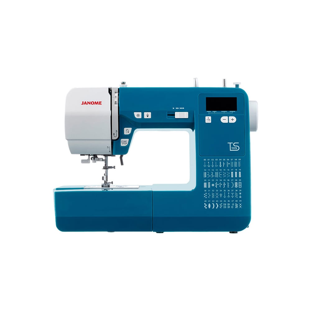Изображение товара Швейная машина Janome TS1115 Компьютеризированная с автоматической заправкой