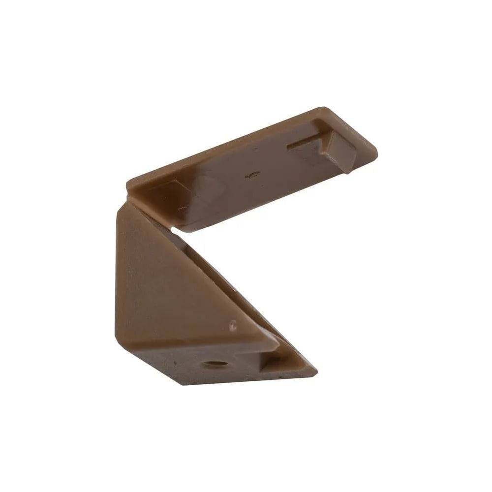 Изображение товара Угловой элемент Росдюбель Орех 90° (100 шт) для мебели