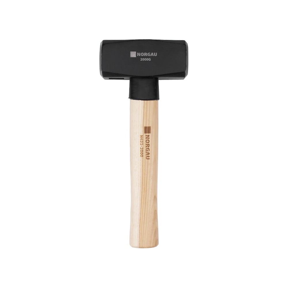 Изображение товара Кувалда NORGAU 2000гр N621-2000 Квадратный бойок, дерево рукоять