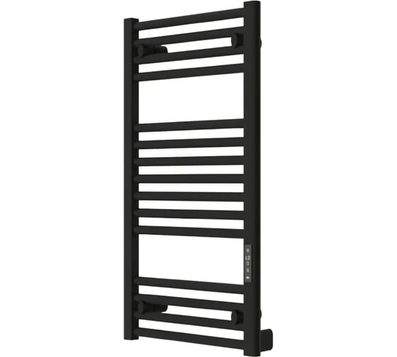 Изображение товара Полотенцесушитель бытовой электрический RIFAR D-LINE, арт. цвет черный янтарь матовый, мощность 150 Вт DL-080-45-BM