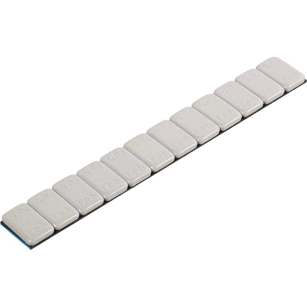 Изображение товара Груз балансировочный AIRLINE самоклеящийся, стальной, 12x5 г, 50 шт, короткий ATRK218