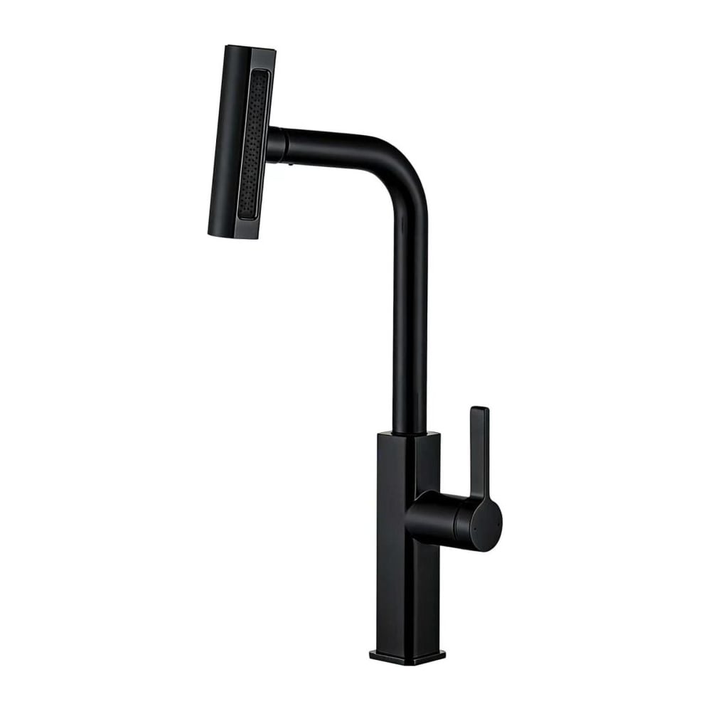 Изображение товара Смеситель ECONOCE D35 840 Черный - однорычажный для кухни