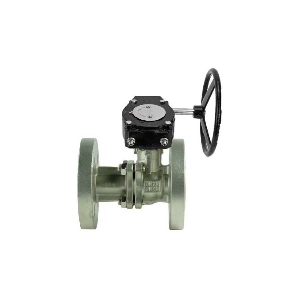 Изображение товара Кран шаровой DN.ru КШ.Ф.П.316.200 Ду65 Ру16 фланцевый с редуктором