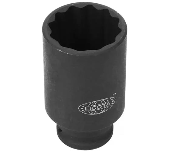 Изображение товара Головка Licota 1/2, 40 мм, торцевая, 12-гранная, ударная, глубокая A4240WL