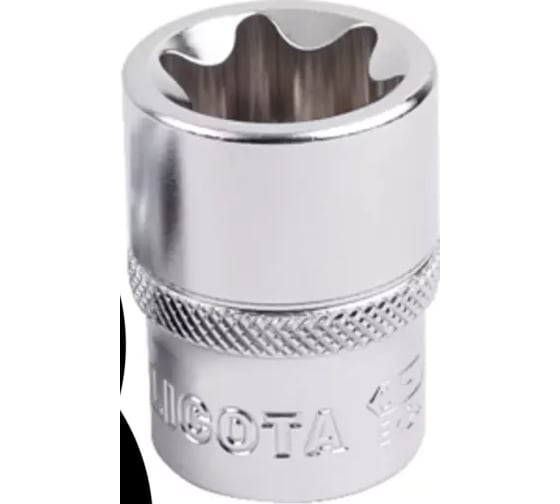 Изображение товара Головка Licota 1/2, E10, торцевая, E-профиль E410