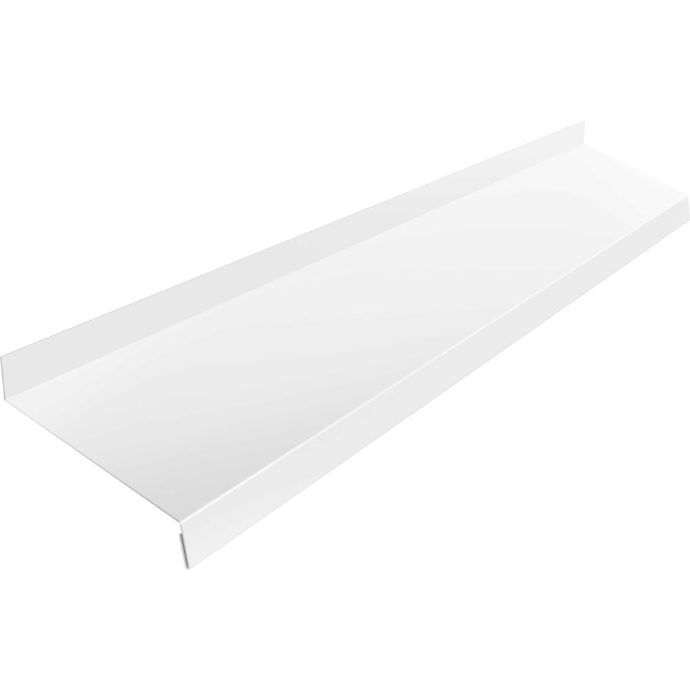 Изображение товара Отлив Grand Line 100 0.45 PE-f RAL 9003 1,25м