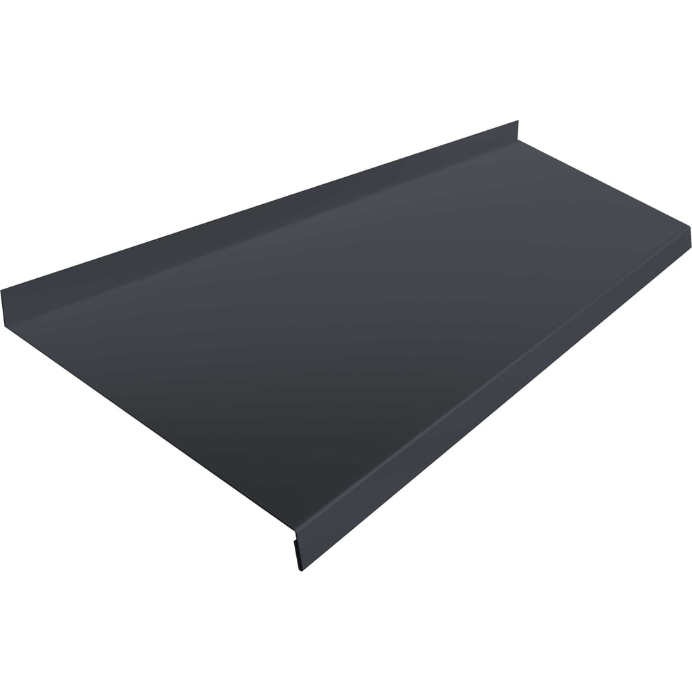 Изображение товара Комплект отливов простых Grand Line 200 0.45 PE-f RAL 7024, 1.25м, 5шт 791999