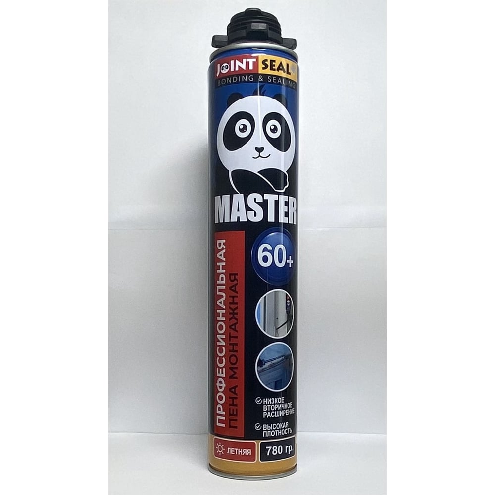 Изображение товара Монтажная пена профессиональная JointSeal PUFOAM MASTER Лето 780 гр. PU-FOAM-MASTER SUM 60+