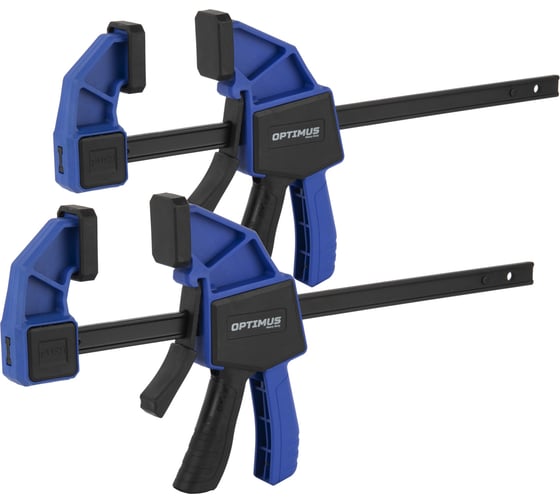 Изображение товара Струбцина быстрозажимная OPTIMUS 2шт. 6/155mm OPT-QC155