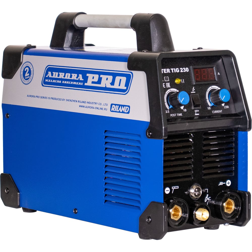Изображение товара Аппарат аргонодуговой сварки Aurora INTER TIG 230 Mosfet 34354 Изображение товара Аппарат аргонодуговой сварки Aurora INTER TIG 230 Mosfet 34354