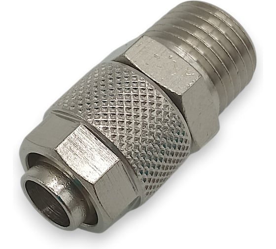 Изображение товара Фитинг с накидной гайкой Контактная Механика 1/4, трубка 10мм KMBC10-02