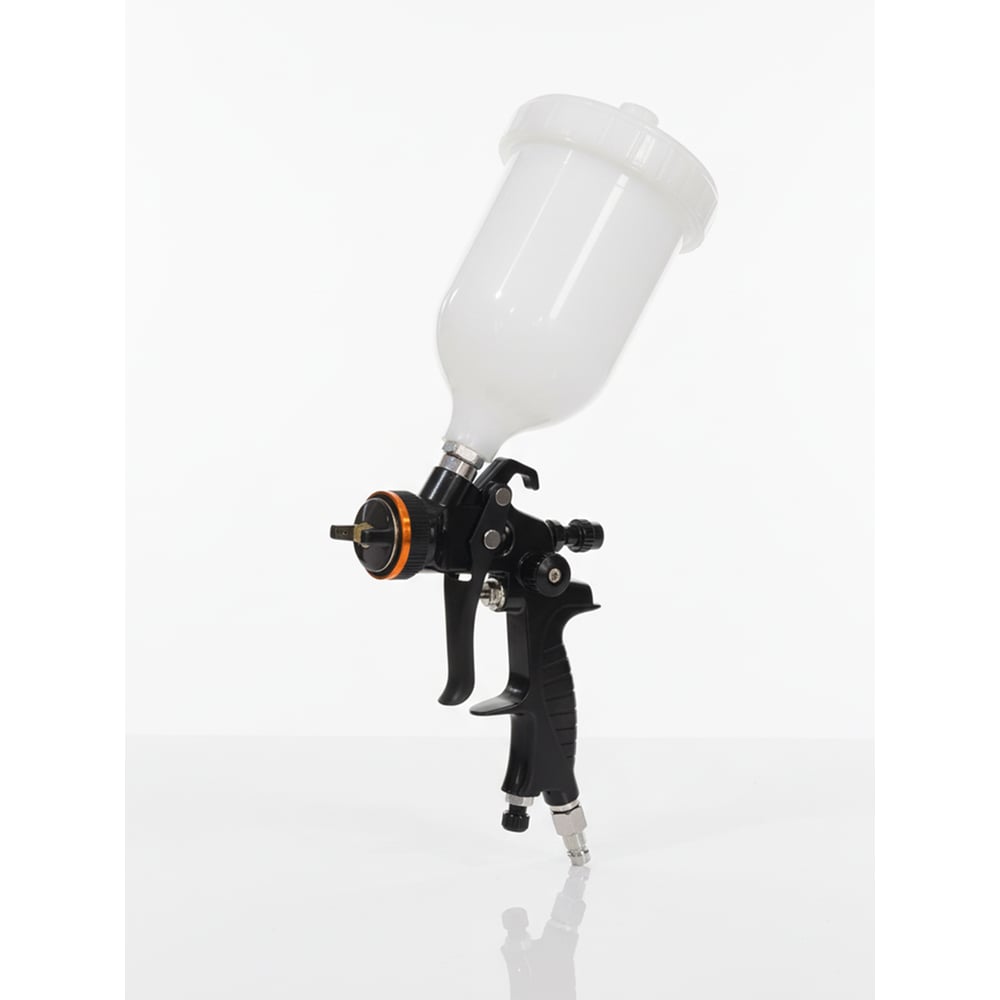 Изображение товара Краскопульт пневматический PROKRESSPOWER верхний бак 600 мл сопло 1,3 мм AirGun-1,3 RP Prokress power 00-00002751
