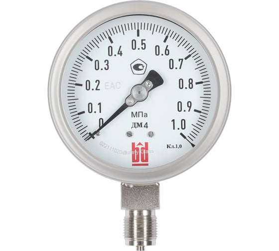 Изображение товара Манометр BD ДМ 4 100 Р (0-16) кгс/см², кл. 1,0, М20×1,5, 145122253129