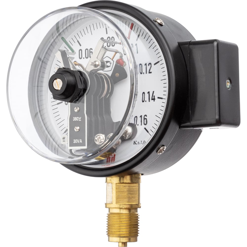 Изображение товара Манометр электроконтактный BD ДМЭ 2010Р (0-0,6) МПа, М20х1,5.1,0, IP54 исп. V 894491529 894491529006