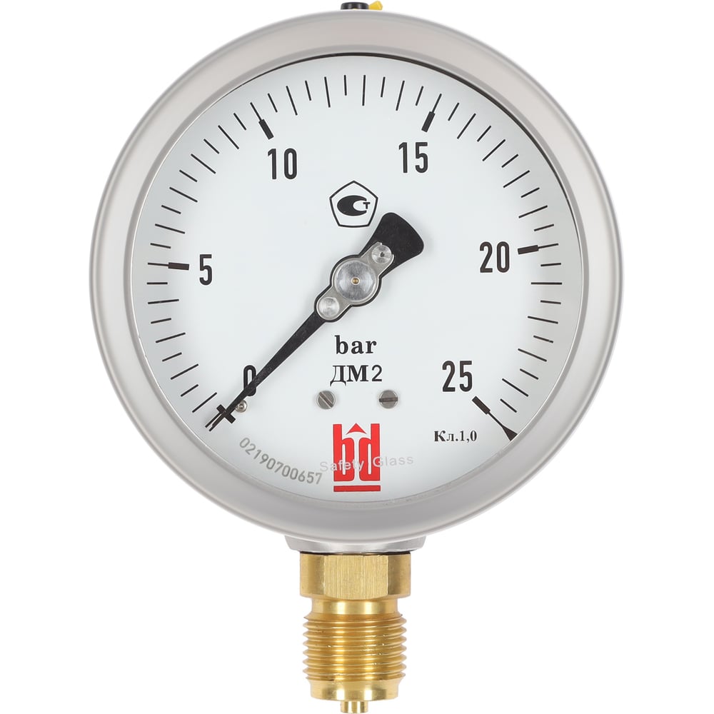 Изображение товара Манометр BD ДМ 2 100 Р (0-40) бар, кл. 1,0, G 1/2, 125111153627
