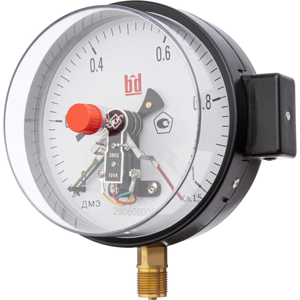 Изображение товара Манометр BD ДМЭ 2005Р (-1-0) М20х1,5 IP54