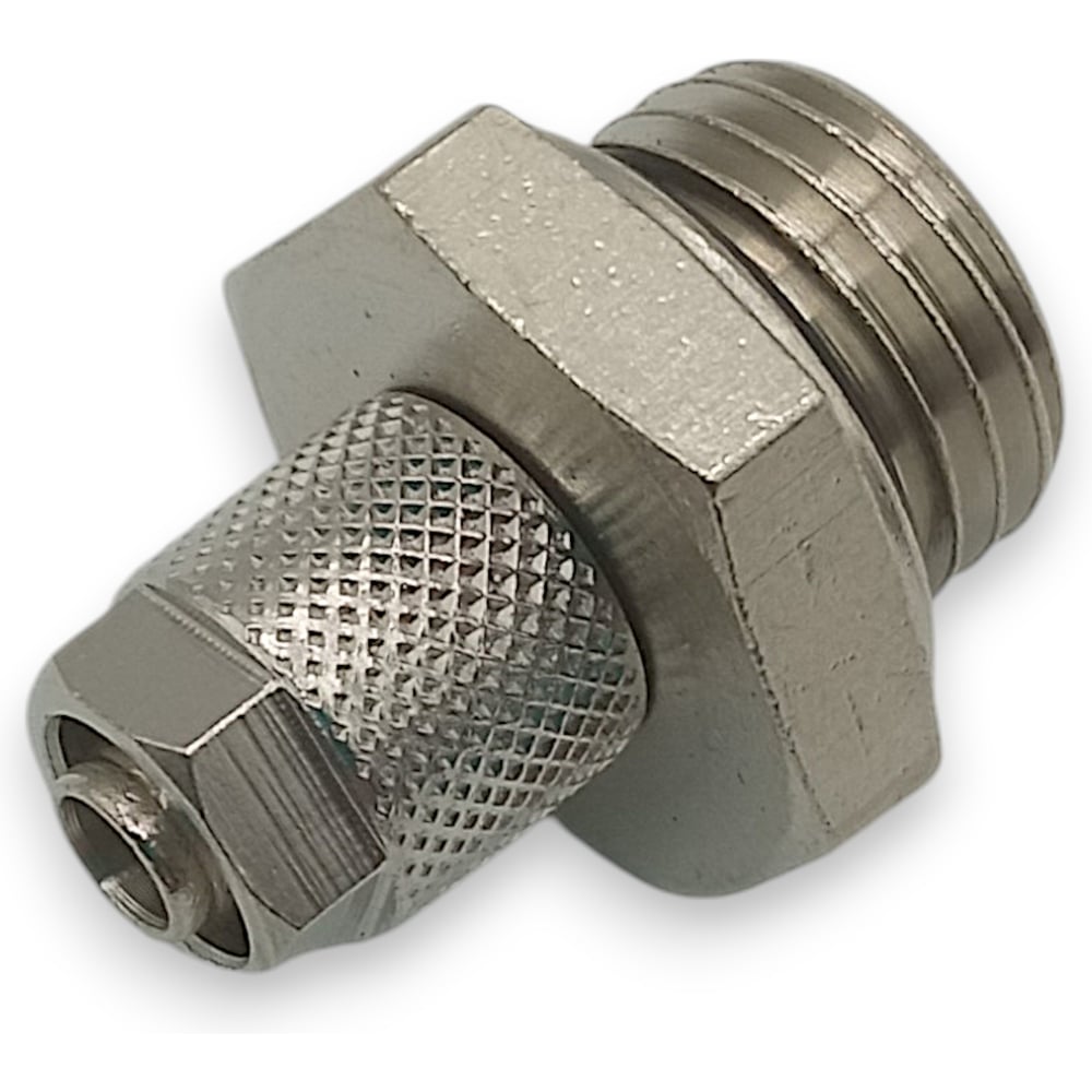 Изображение товара Фитинг с накидной гайкой Контактная Механика G1/4, трубка 6мм KMBC06-G02