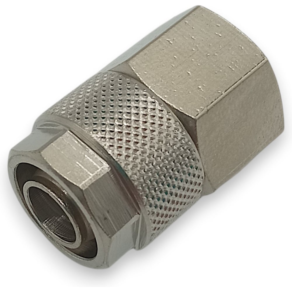 Изображение товара Фитинг KMBCF Nickel Plated 12 мм - 1/4F, накидная гайка