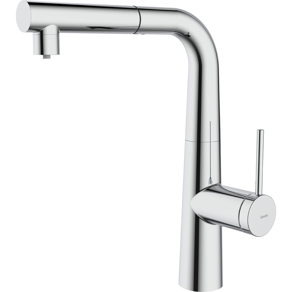 Изображение товара Смеситель для кухни IDDIS Pure с фильтром и выдвижным изливом, хром PURSBPFi05N