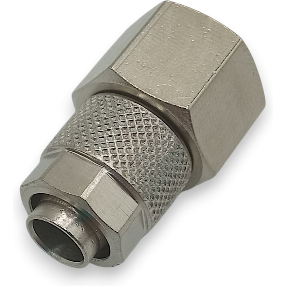 Изображение товара Фитинг KMBCF10-G01 никелированная латунь 10 мм/1/8F прямой Изображение товара Фитинг KMBCF10-G01 никелированная латунь 10 мм/1/8F прямой