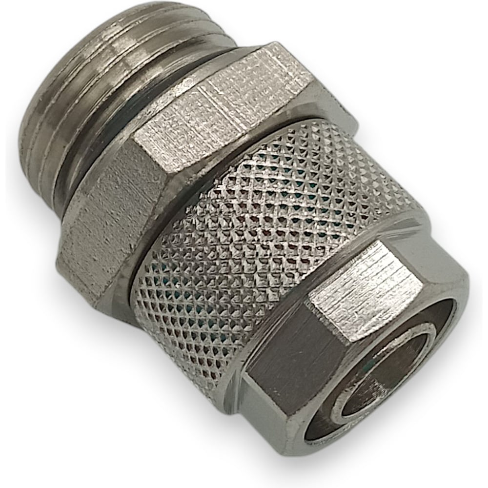 Изображение товара Фитинг с накидной гайкой Контактная Механика G3/8, трубка 12мм KMBC12-G03 Изображение товара Фитинг с накидной гайкой Контактная Механика G3/8, трубка 12мм KMBC12-G03