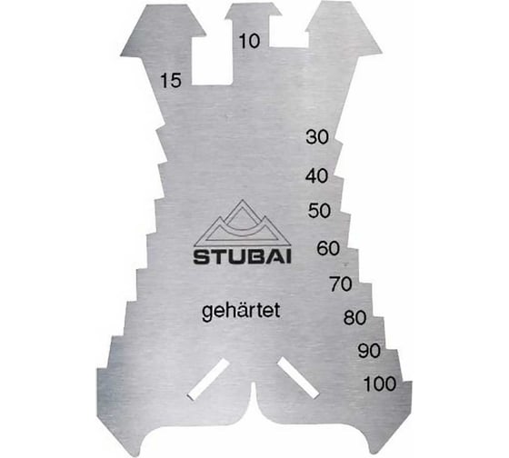 Изображение товара Чертильный шаблон по металлу STUBAI 278601