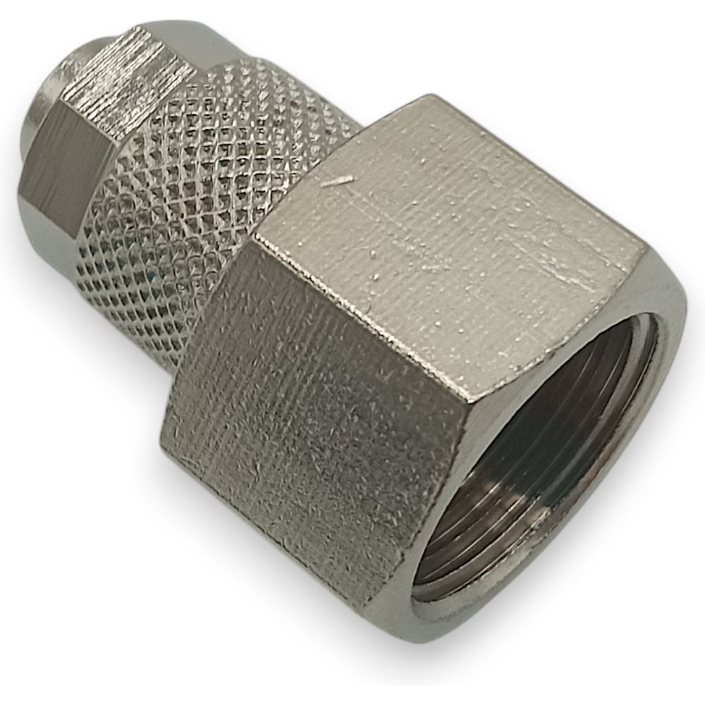 Изображение товара Фитинг KMBCF10-G03 никелированная латунь 10 мм 3/8F Изображение товара Фитинг KMBCF10-G03 никелированная латунь 10 мм 3/8F