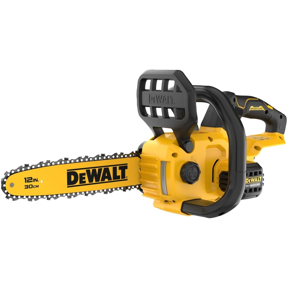 Изображение товара Профессиональная цепная пила Dewalt DCMCS565N 18 В 30 см без АКБ и ЗУ Изображение товара Профессиональная цепная пила Dewalt DCMCS565N 18 В 30 см без АКБ и ЗУ