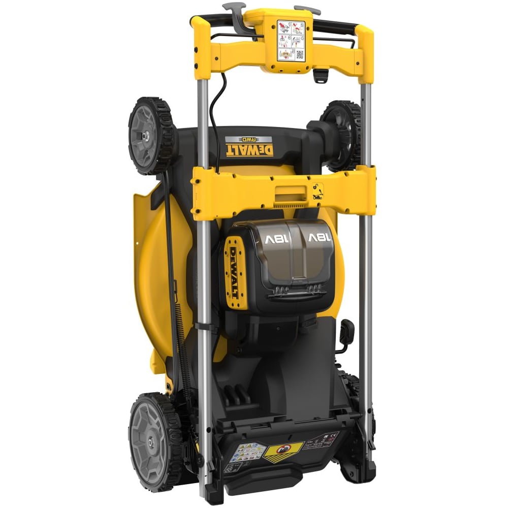 Изображение товара Аккумуляторная газонокосилка Dewalt DCMWSP156N, 2х18 В, 2800 об/мин, 67 л, без АКБ и ЗУ DCMWSP156N-XJ Изображение товара Аккумуляторная газонокосилка Dewalt DCMWSP156N, 2х18 В, 2800 об/мин, 67 л, без АКБ и ЗУ DCMWSP156N-XJ