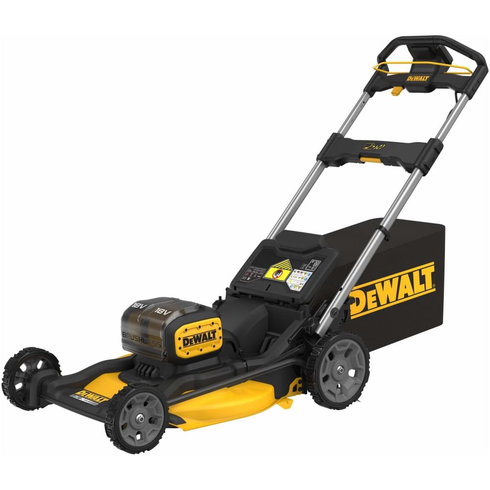 Изображение товара Аккумуляторная газонокосилка Dewalt DCMWP134N, 2х18 В, 2800 об/мин, 67 л, без АКБ и ЗУ DCMWP134N-XJ Изображение товара Аккумуляторная газонокосилка Dewalt DCMWP134N, 2х18 В, 2800 об/мин, 67 л, без АКБ и ЗУ DCMWP134N-XJ