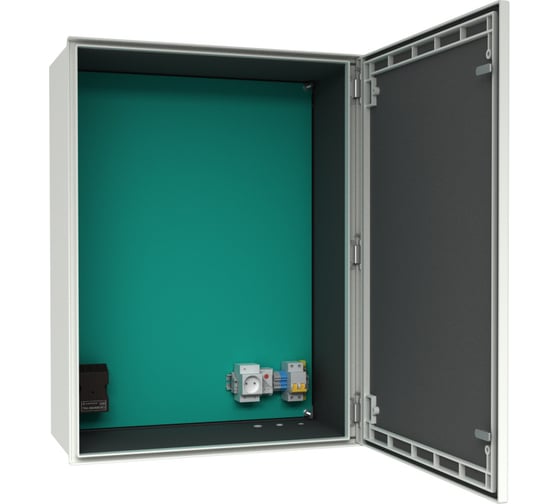 Изображение товара Уличный радиопроницаемый термошкаф АМАДОН с обогревом. Габариты, мм: Ш600хВ800хГ300. ТШО130.Р-60.80.30-PL