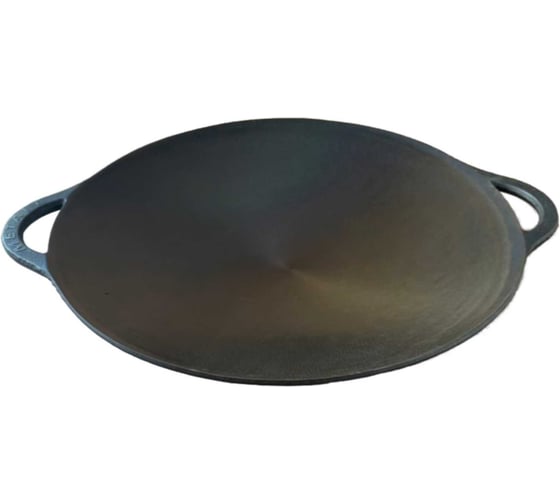 Изображение товара Садж чугунный Davr Metall 45 см (плоское дно) садж45см(плоск)