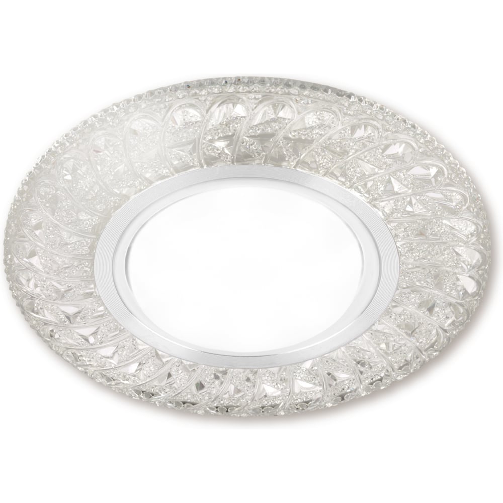 Изображение товара Встраиваемый 50Вт G5.3 LED светильник зеркальный хром для натяжных потолков