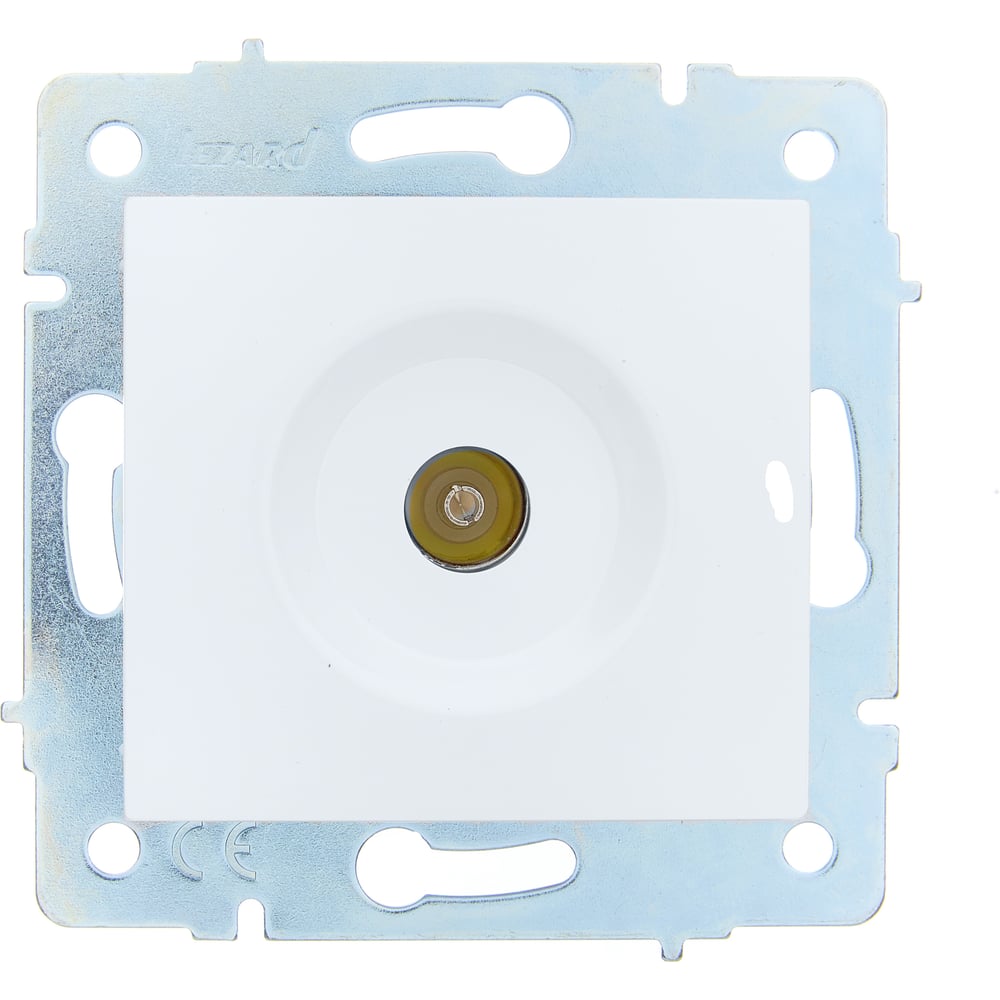 Изображение товара Розетка ТВ оконечная Lezard ASTI белая механизм 7081-0288-130