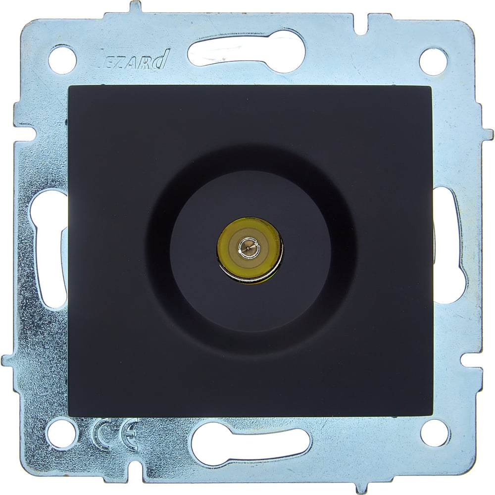 Изображение товара Розетка Lezard ASTI TV оконечная 1 пост, черный бархат Изображение товара Розетка Lezard ASTI TV оконечная 1 пост, черный бархат