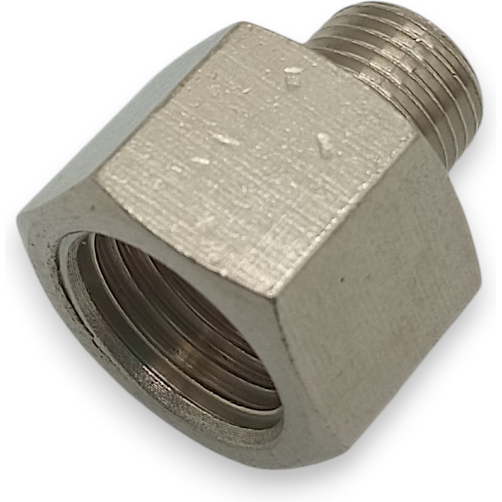 Изображение товара Переходник резьбовой Контактная Механика G1/4-1/8 KRBMF-G02-01 Изображение товара Переходник резьбовой Контактная Механика G1/4-1/8 KRBMF-G02-01