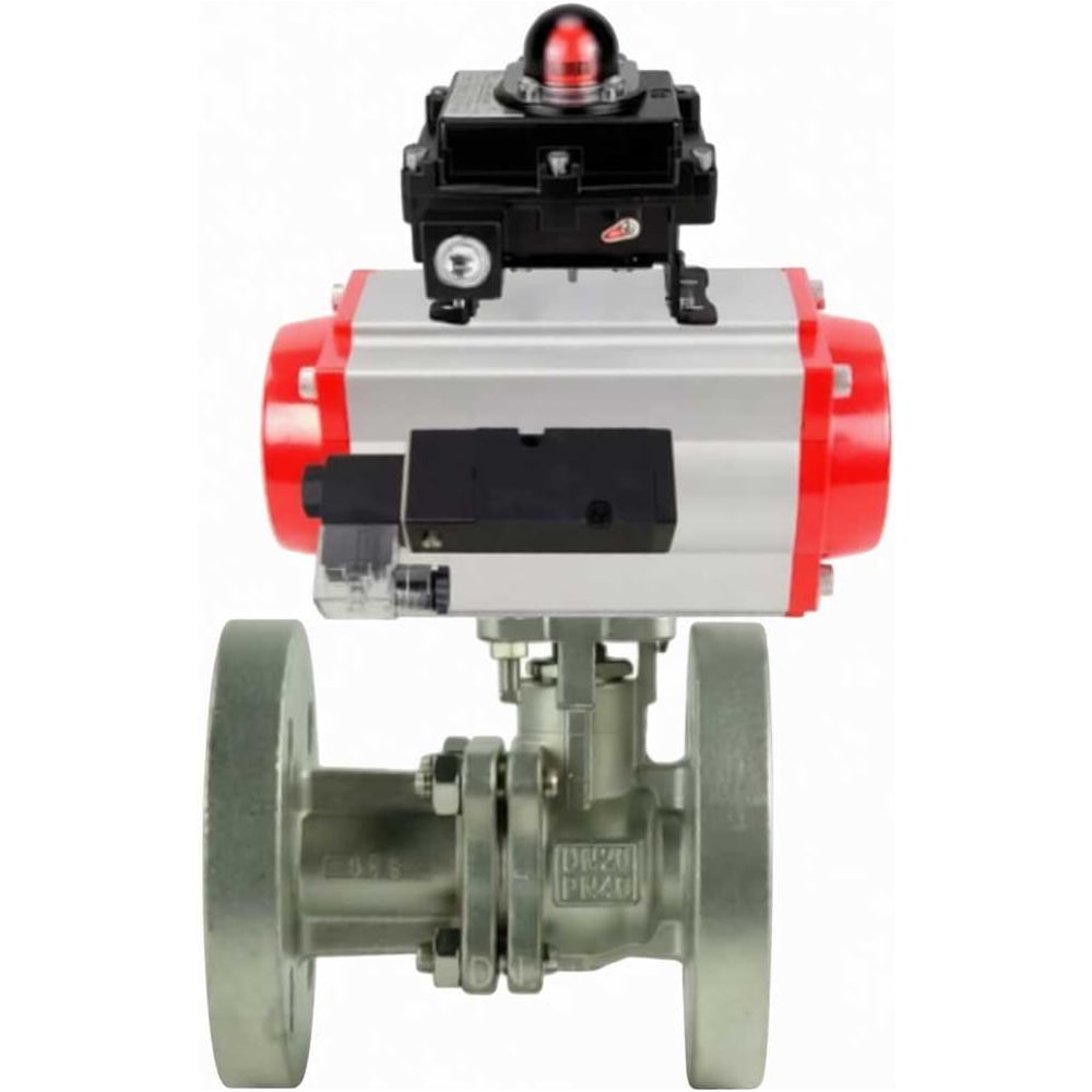 Изображение товара Кран шаровой DN25 PN40 фланцевый нержавеющая сталь Полнопроходной