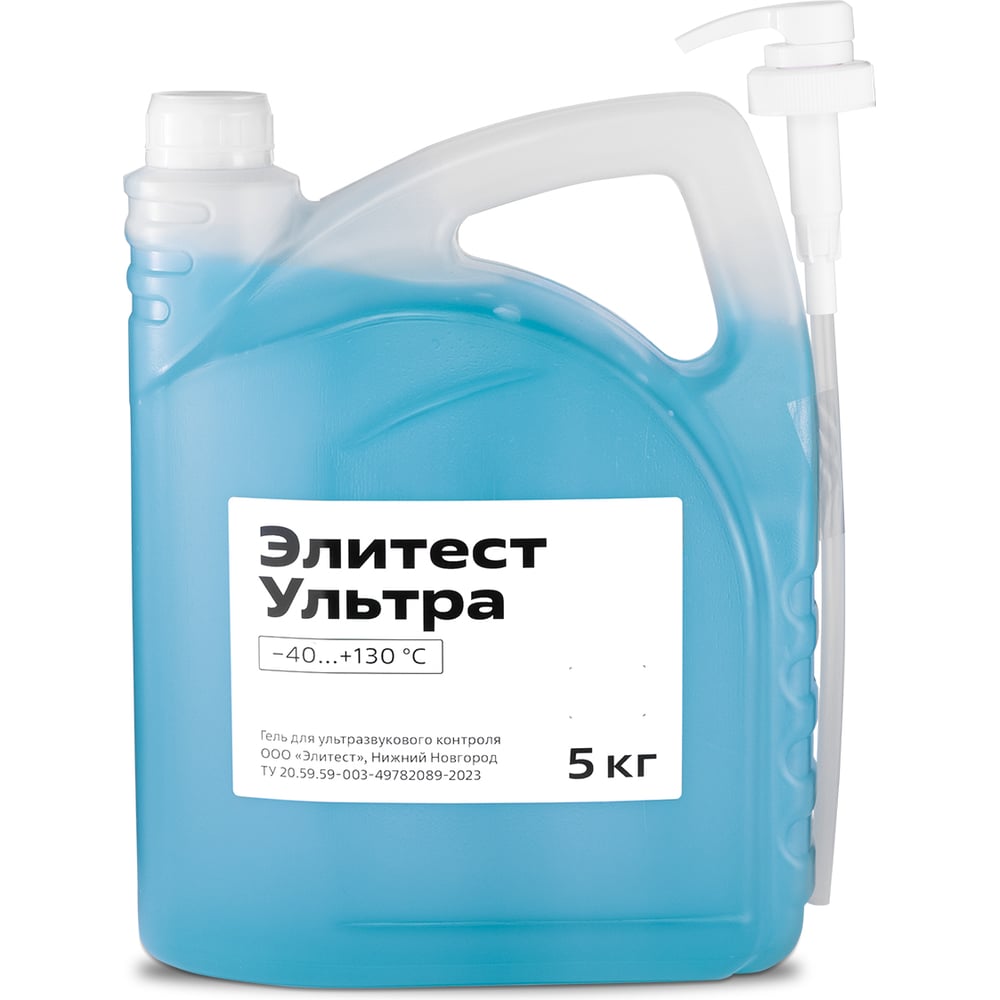 Изображение товара Гель ультразвуковой Элитест для ультразвуковой диагностики