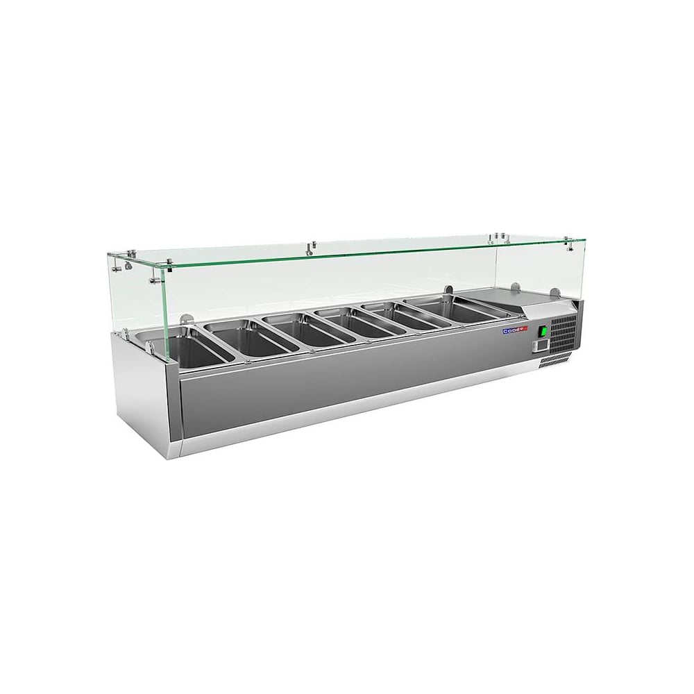Изображение товара Настольная витрина COOLEQ VRX 1500/380 с раздвижной дверью и встроенным агрегатом Изображение товара Настольная витрина COOLEQ VRX 1500/380 с раздвижной дверью и встроенным агрегатом