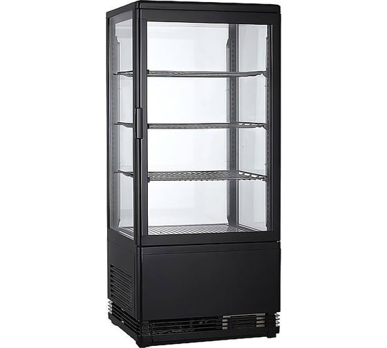 Изображение товара Витрина холодильная COOLEQ CW-70 BLACk E5981
