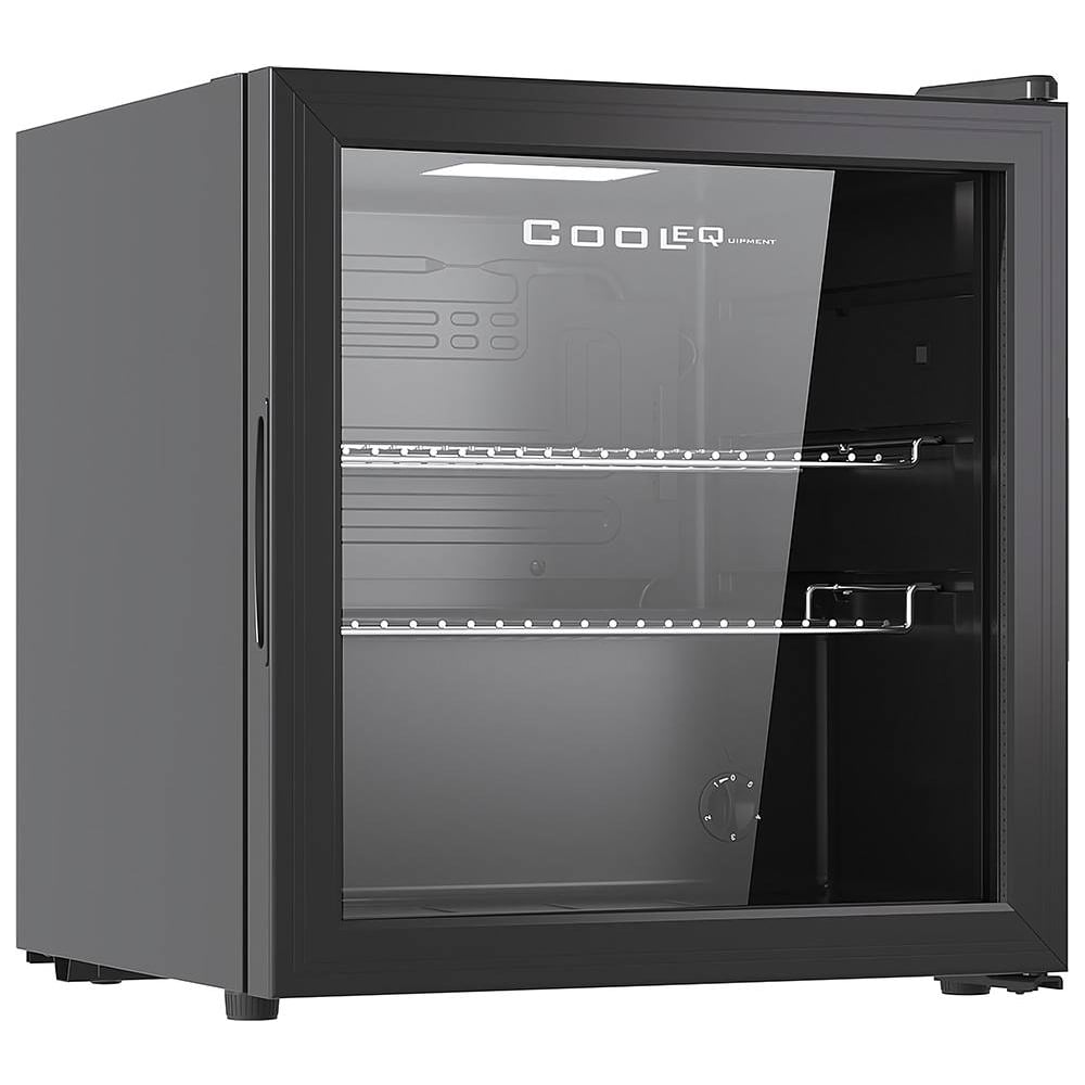 Изображение товара Шкаф холодильный со стеклом COOLEQ TBC-46N черный G0824 Изображение товара Шкаф холодильный со стеклом COOLEQ TBC-46N черный G0824