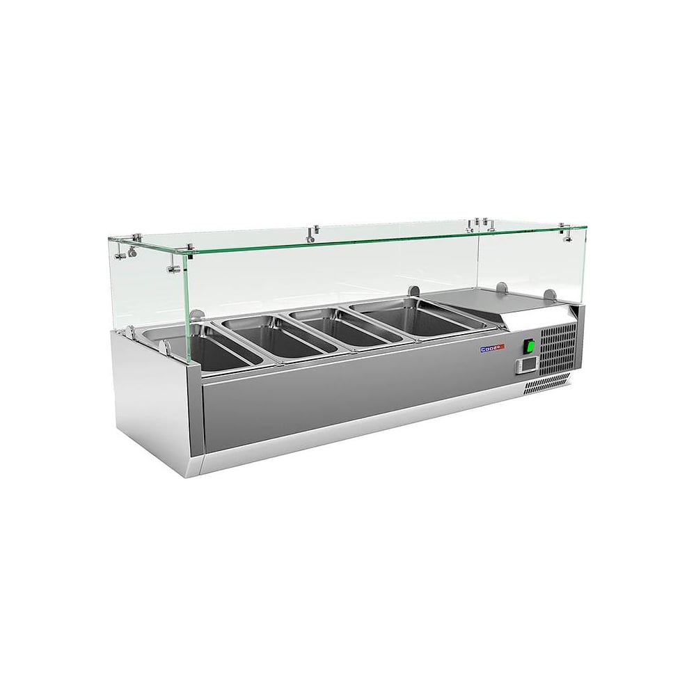 Изображение товара Витрина холодильная COOLEQ настольная VRX 1200/380 60302 Изображение товара Витрина холодильная COOLEQ настольная VRX 1200/380 60302