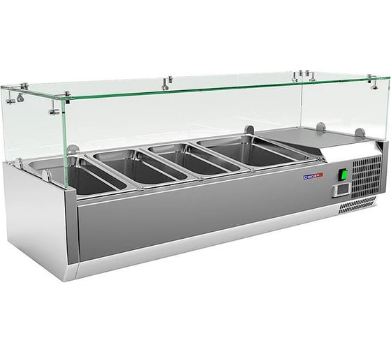 Изображение товара Витрина холодильная COOLEQ настольная VRX 1200/380 60302