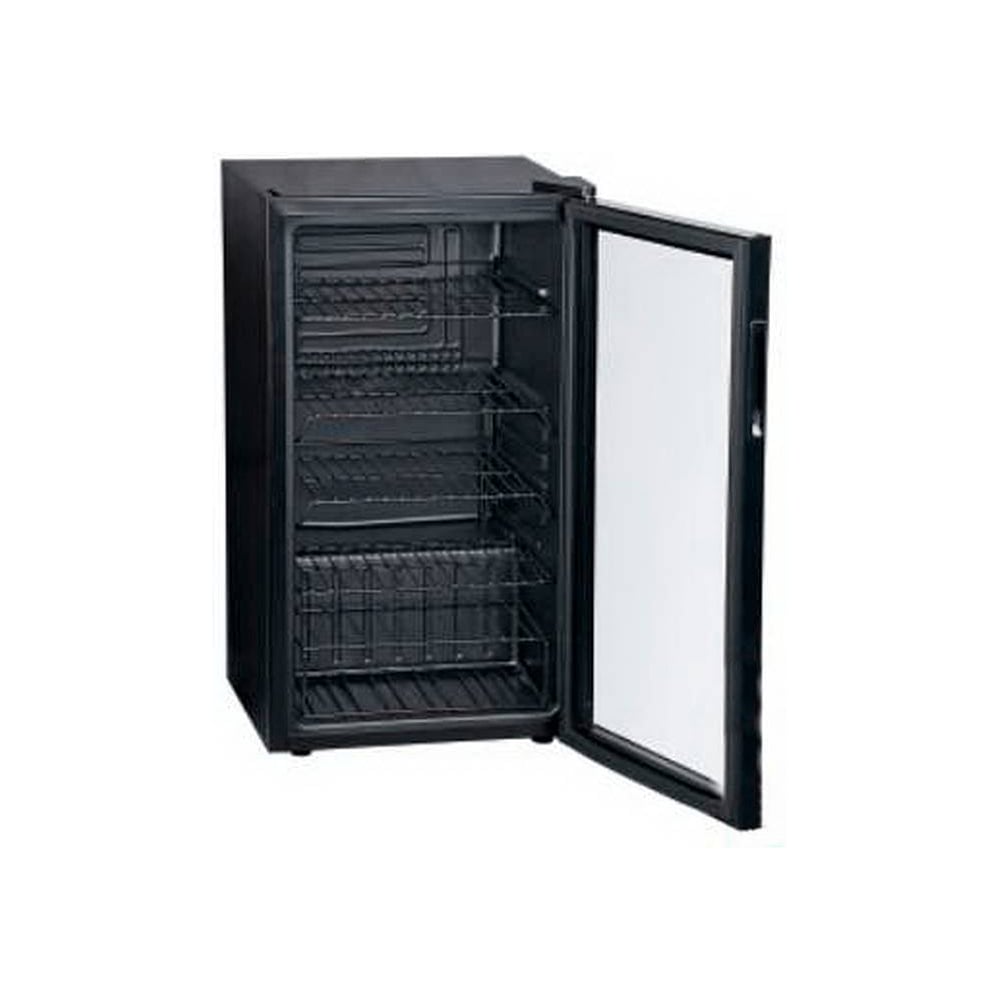 Изображение товара Шкаф холодильный со стеклом COOLEQ TBC-85 черный B8508 Изображение товара Шкаф холодильный со стеклом COOLEQ TBC-85 черный B8508