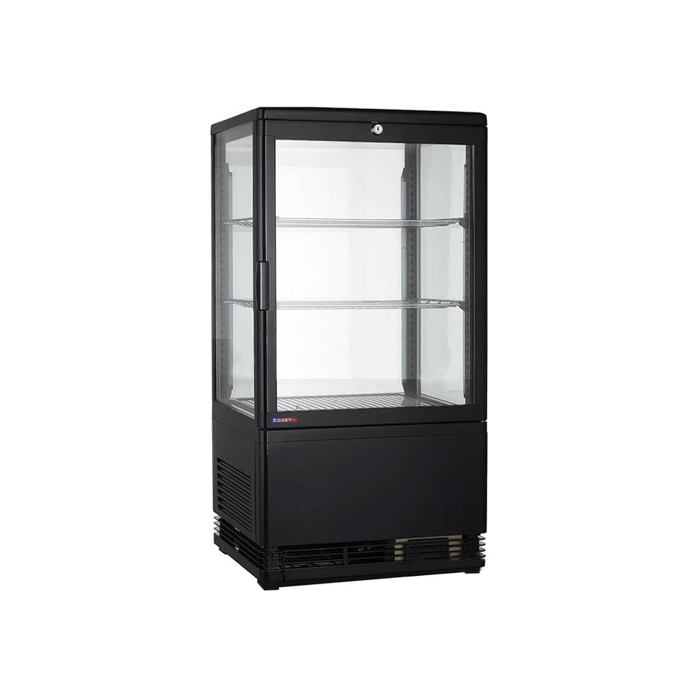 Изображение товара Холодильная витрина COOLEQ CW-58 BLACK E5980 с подсветкой и раздвижной дверью Изображение товара Холодильная витрина COOLEQ CW-58 BLACK E5980 с подсветкой и раздвижной дверью